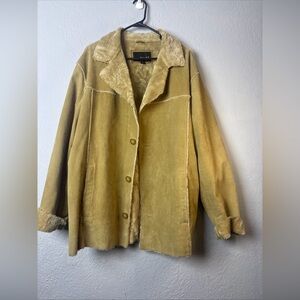 BKE Women's Camel Teddy‎ Jacket
